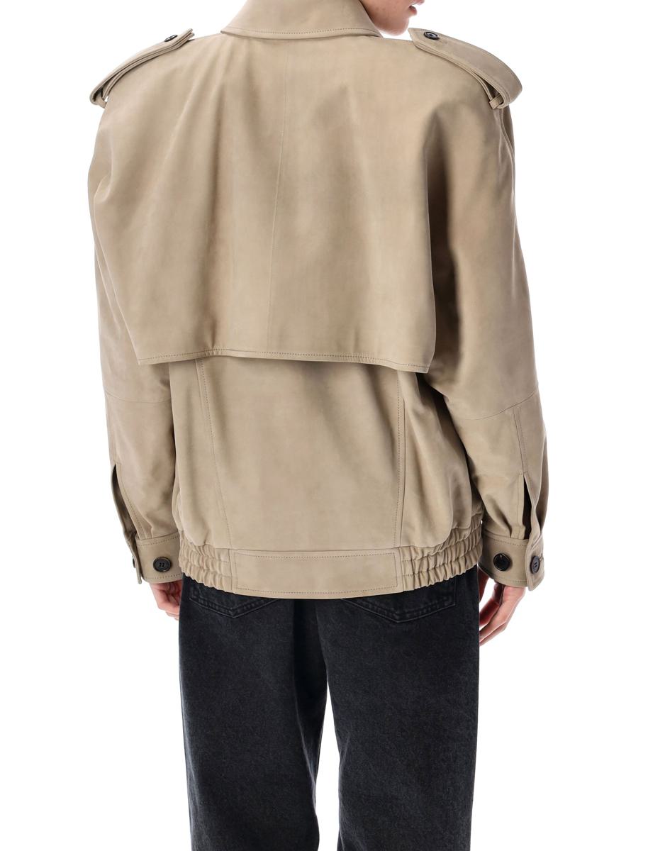 Saint Laurent Nubuk-Bomberjacke