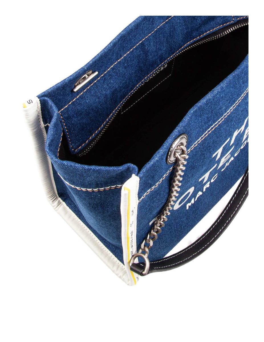 Marc Jacobs Umhängetasche aus Denim-Stoff