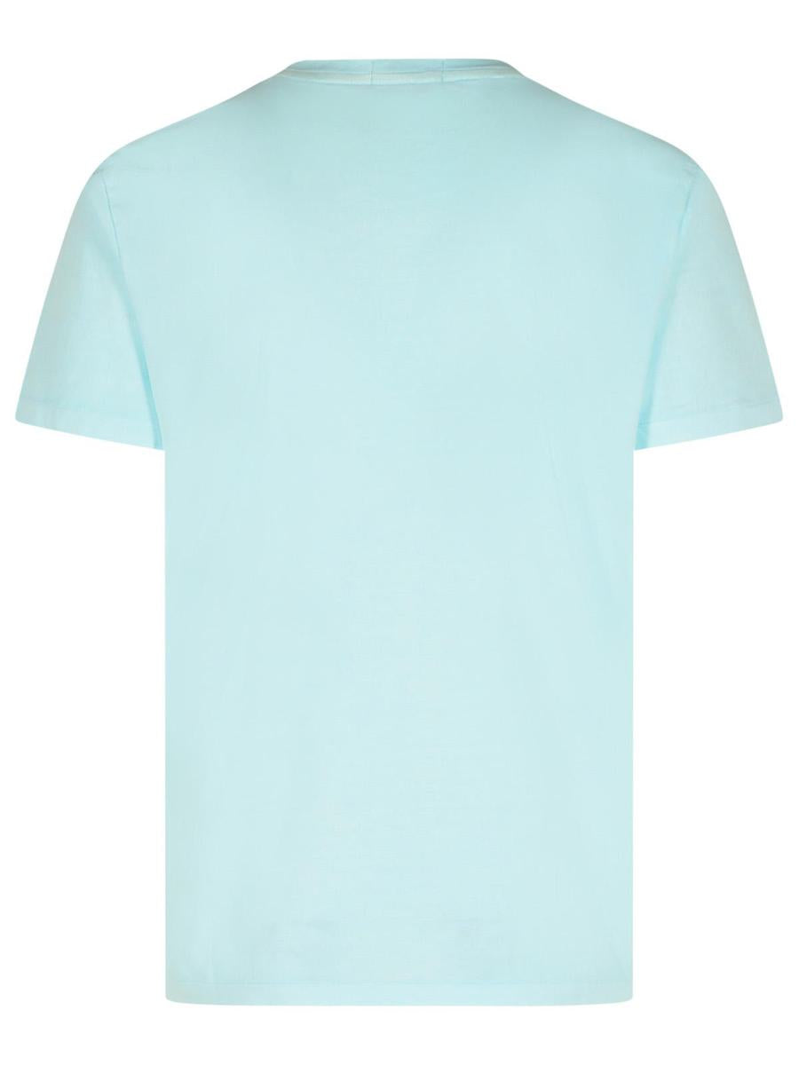 Polo Ralph Lauren – Hellblaues Baumwoll-T-Shirt