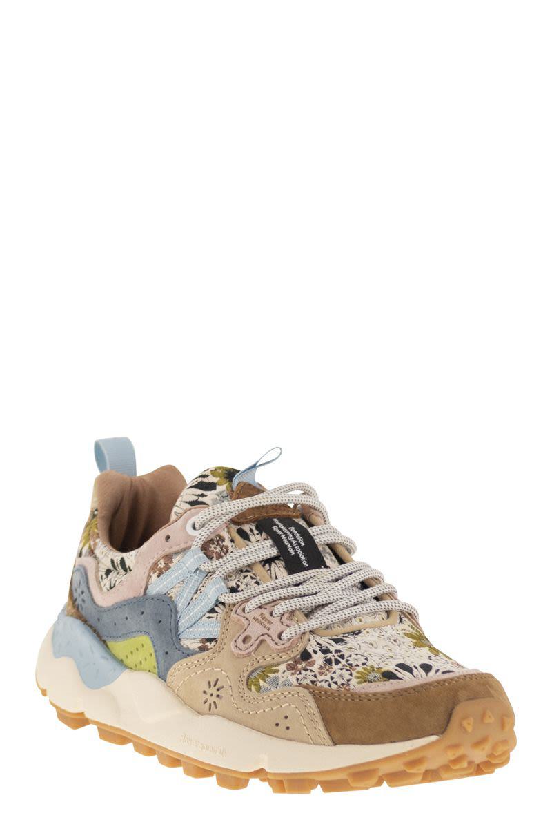 Flower Mountain Yamano 3 - Sneakers aus Wildleder und Funktionsgewebe