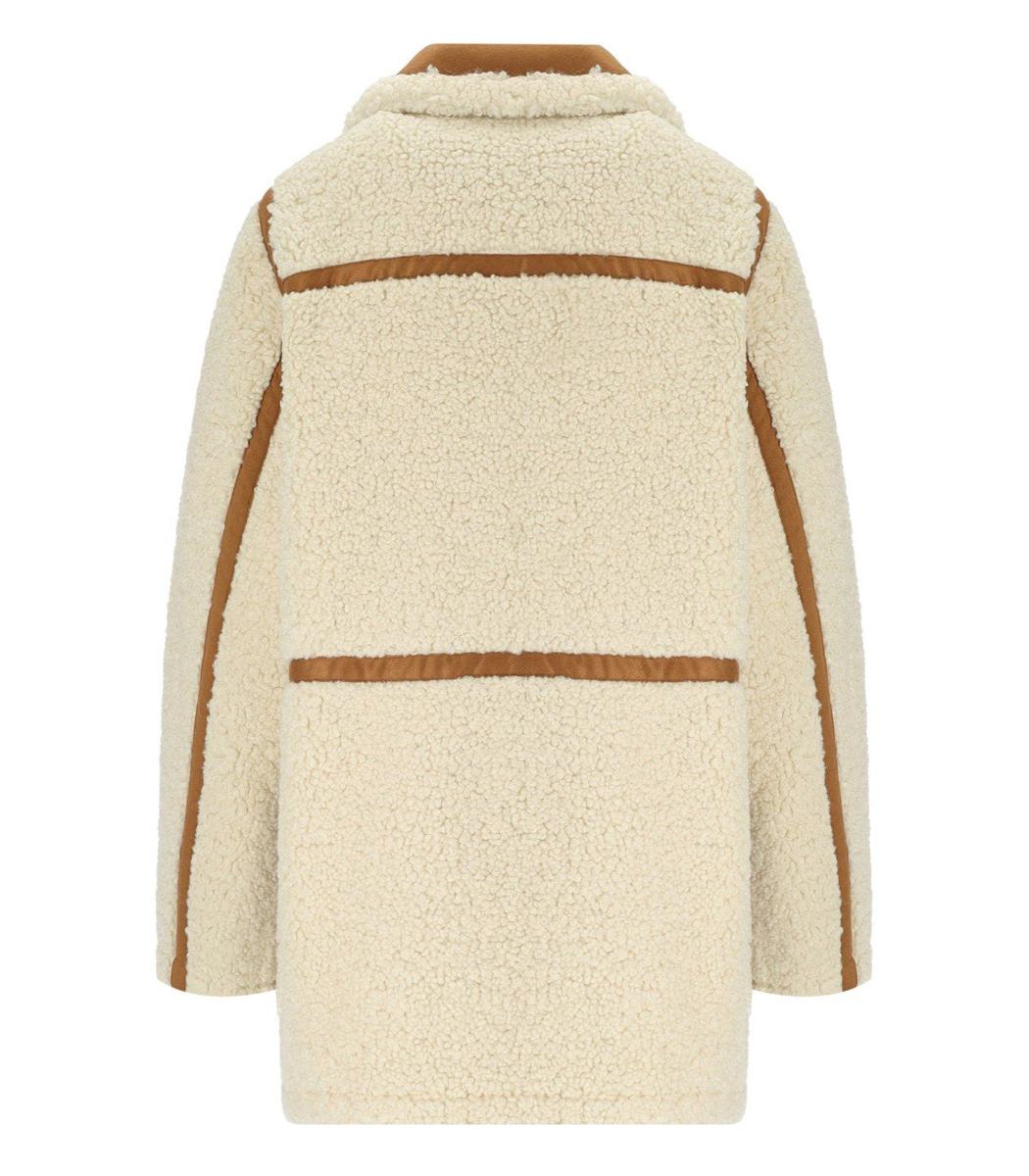 Stand Studio Chloe – Ecrufarbene Zweireiherjacke