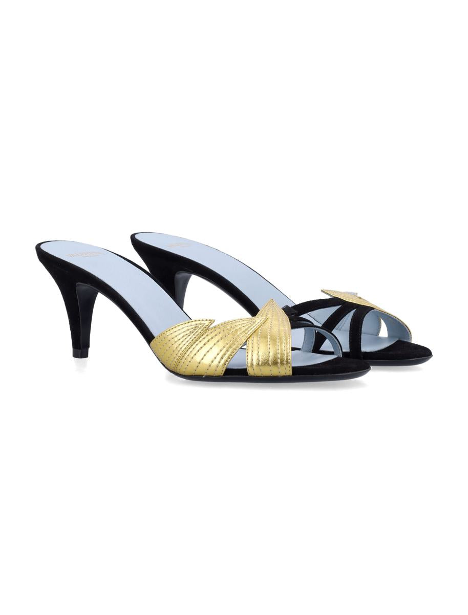 Valentino Garavani Foliefoliage Slide Sandale
