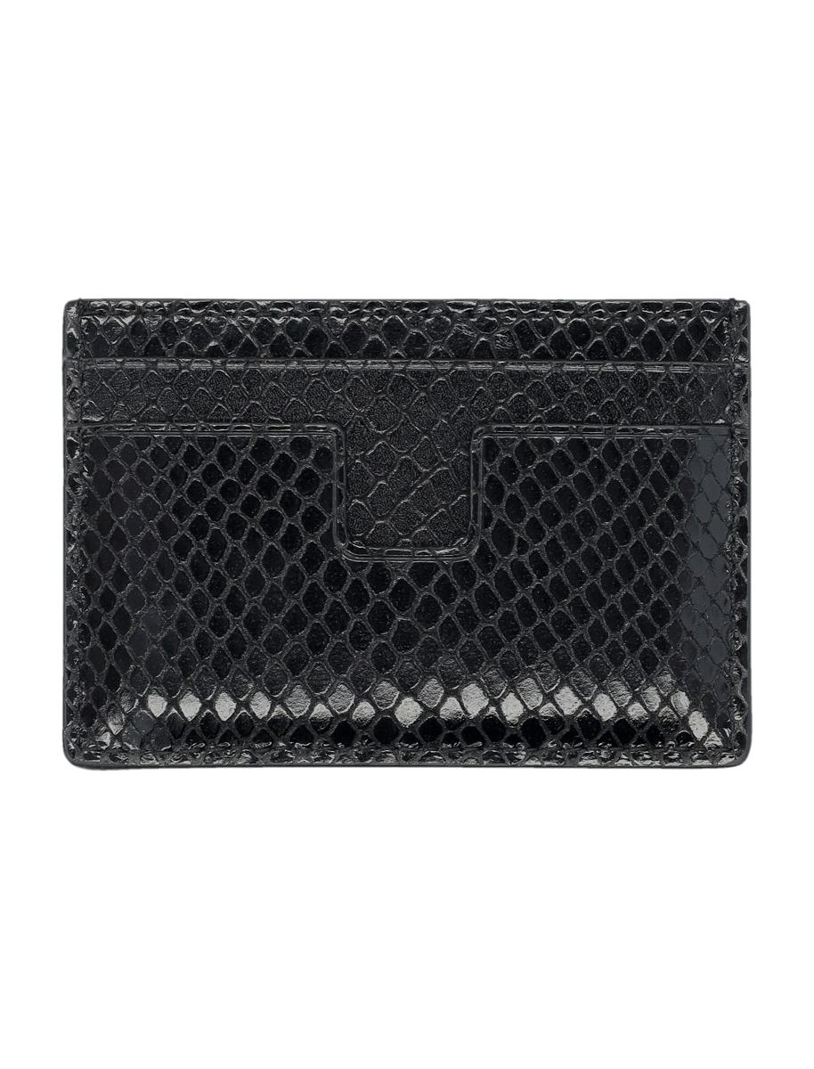 Tom Ford Kartenetui mit Python-Print