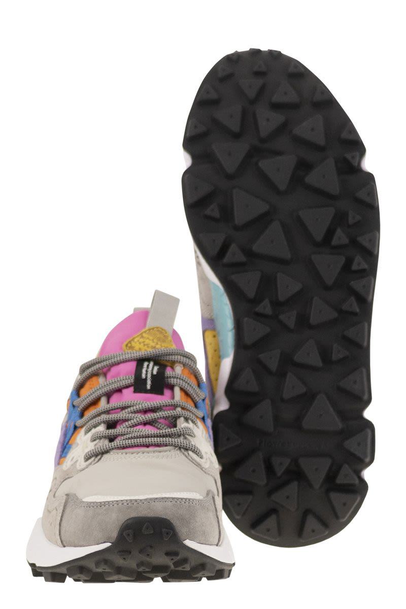 Flower Mountain Yamano 3 - Sneakers aus Wildleder und Funktionsgewebe