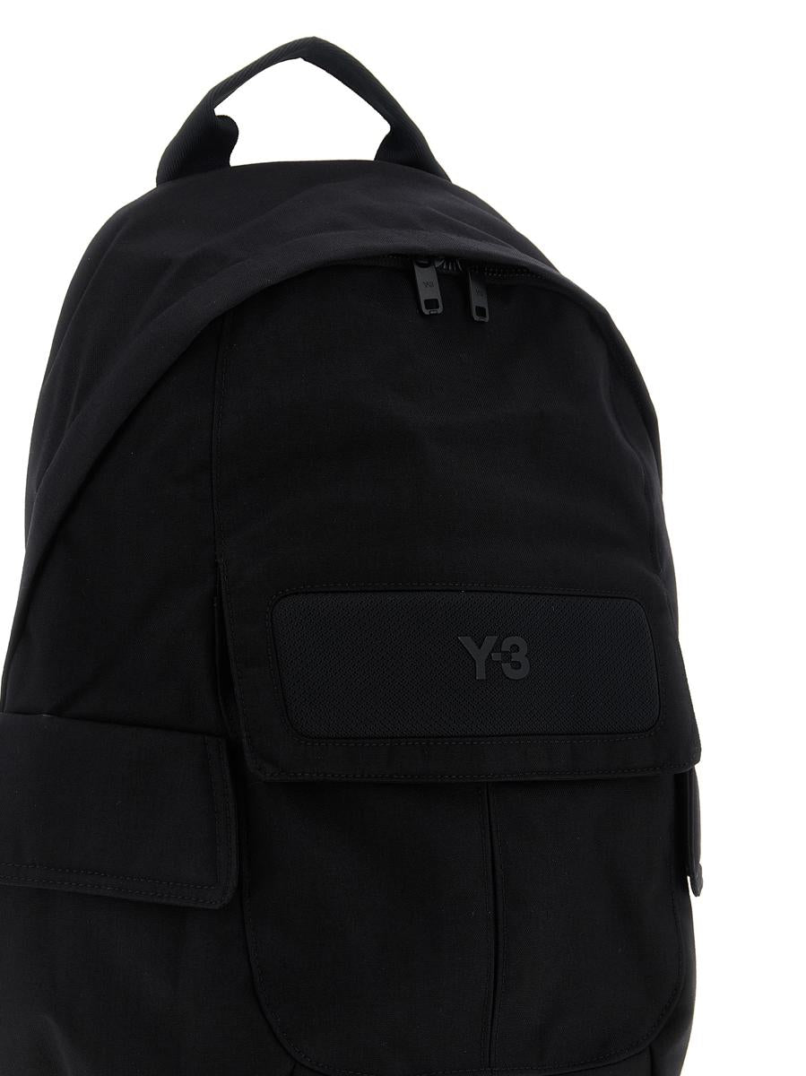 Y-3 Adidas Rucksack mit kleinem Logo