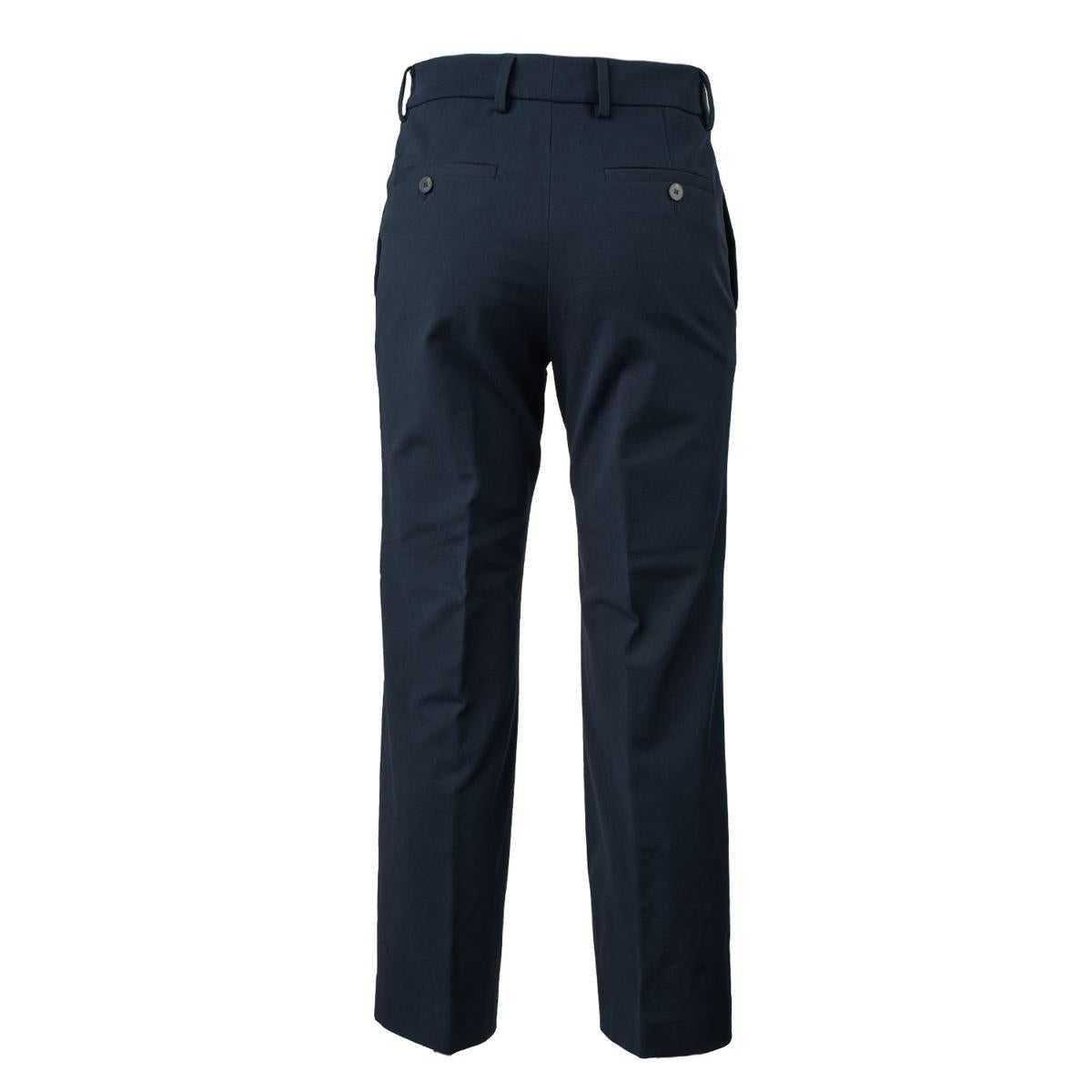 Via Masini 80 Blaue Baumwollhose