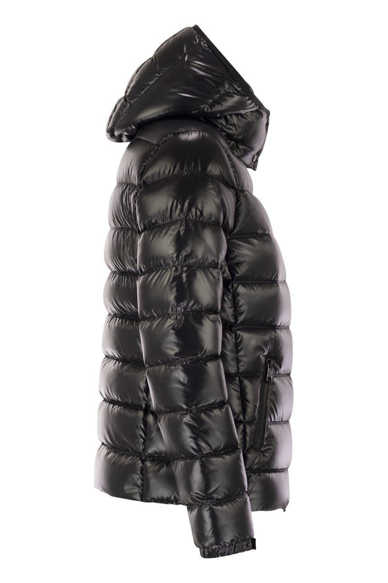 Moncler Bady – Kurze Daunenjacke mit Kapuze