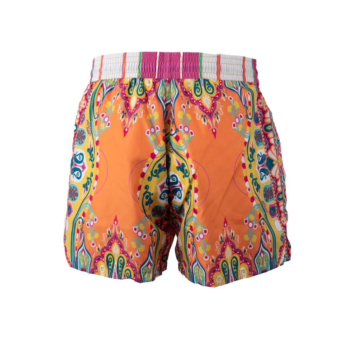 Etro Orange gemustertes Kostüm
