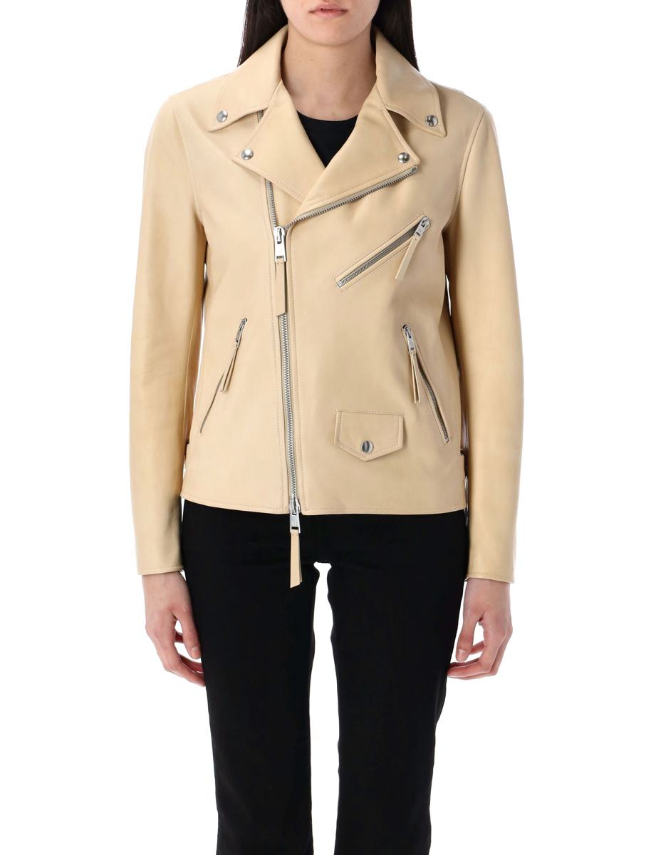 Ralph Lauren – Motorradjacke aus Schaffellleder