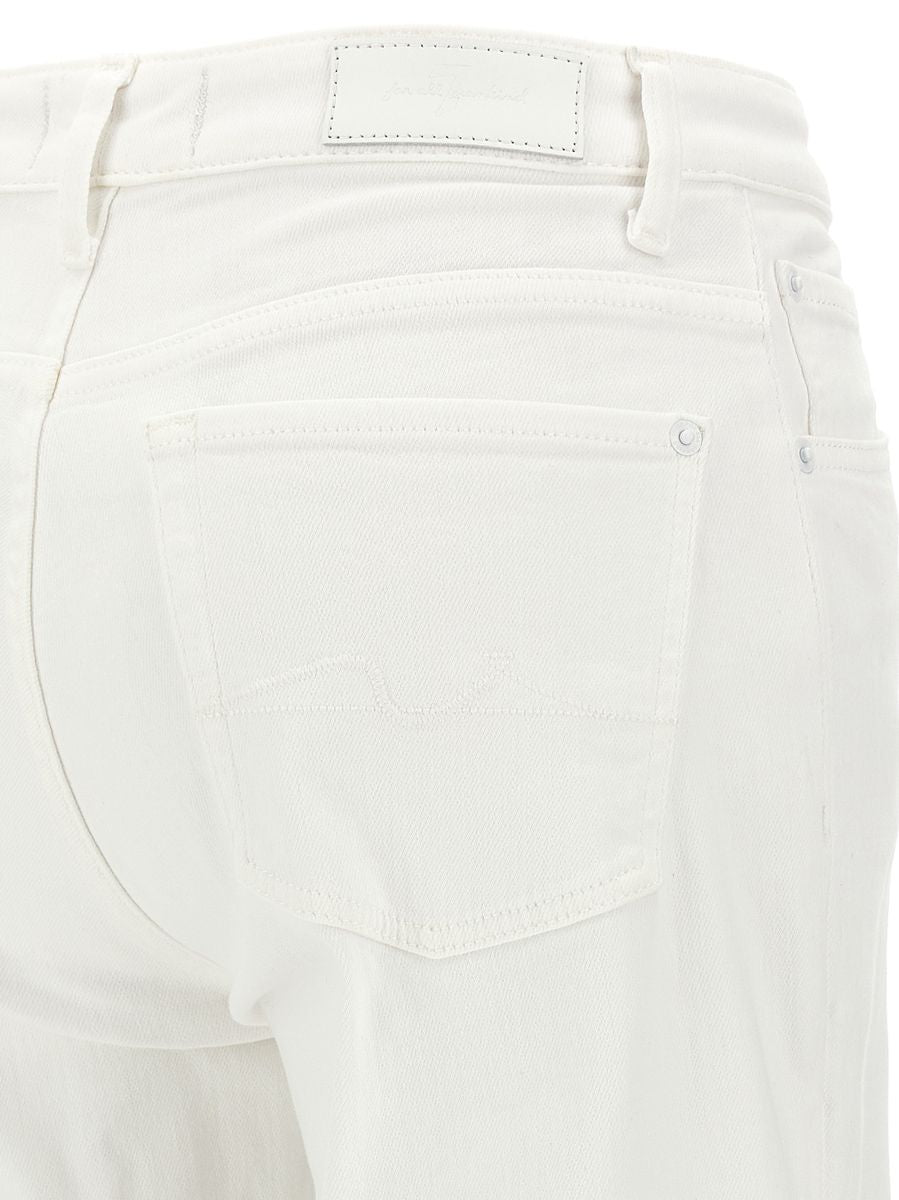 7 For All Mankind – Calie – Gerade, verkürzte Jeans