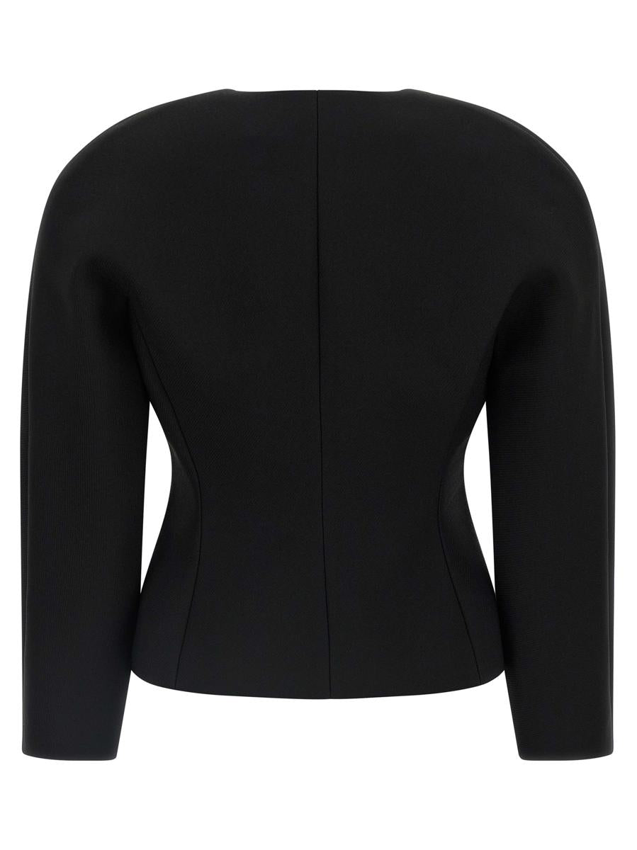 Jacquemus-Blazer „La Petite Veste Ovalo“.