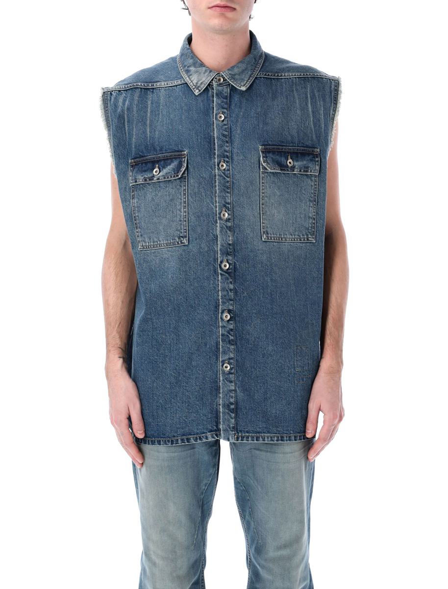 Rick Owens Drkshdw Tommy Jumbo-Oberhemd
