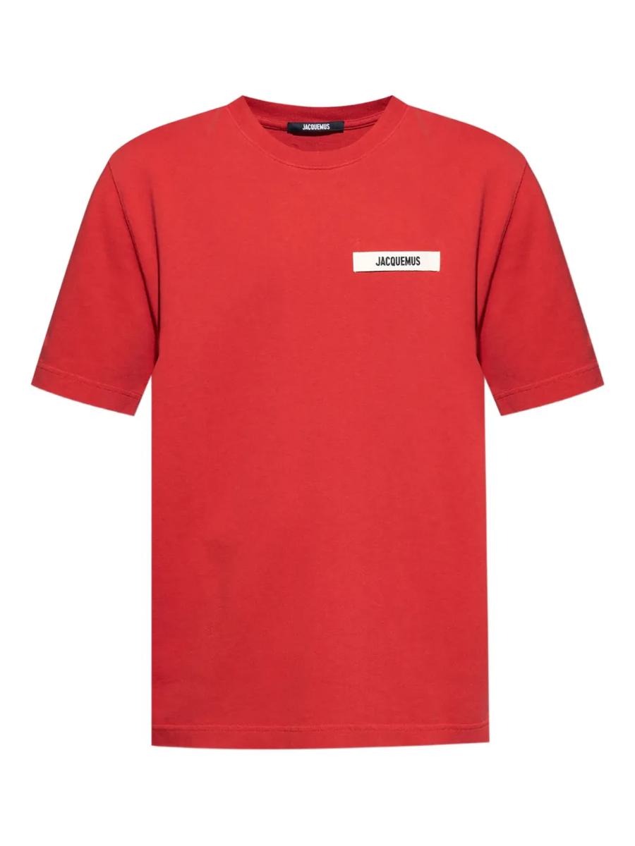 Jacquemus – Baumwoll-T-Shirt mit Logo