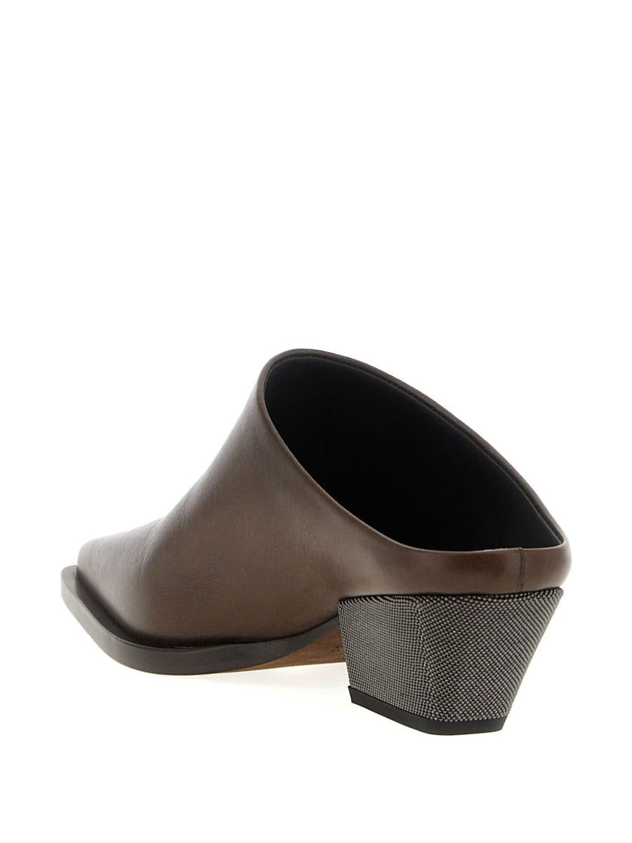 Brunello Cucinelli Sandalen Braun