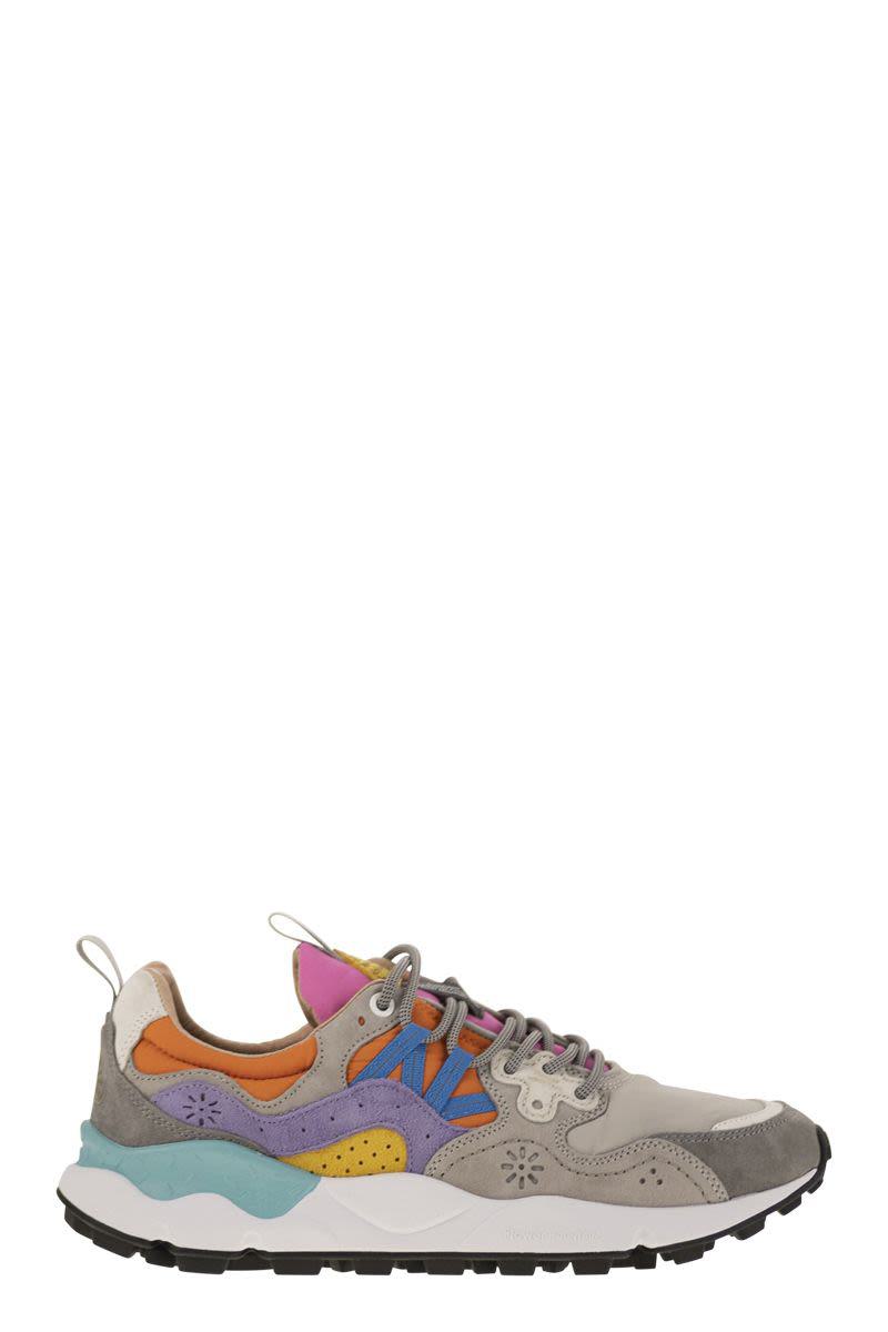 Flower Mountain Yamano 3 - Sneakers aus Wildleder und Funktionsgewebe