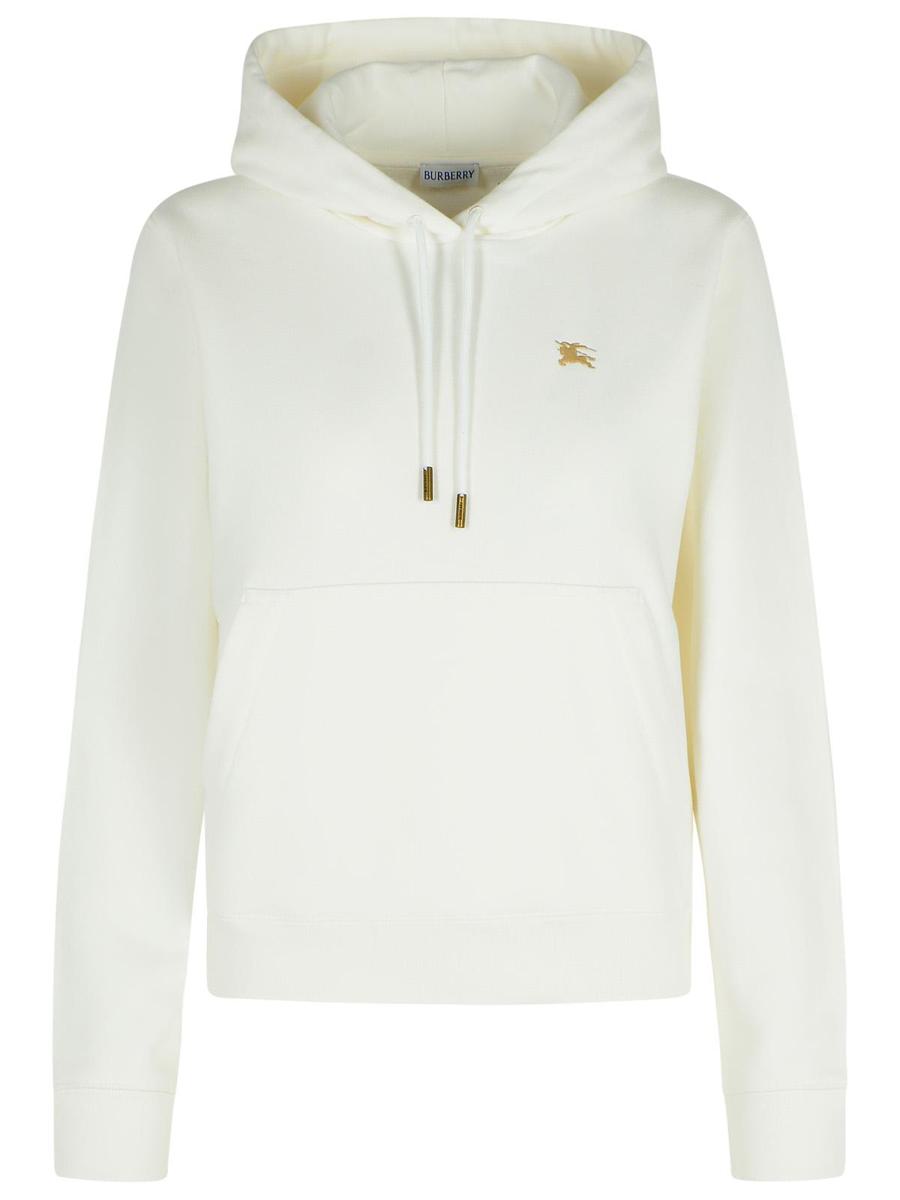 Burberry „Harriet“ Elfenbeinfarbenes Baumwoll-Sweatshirt