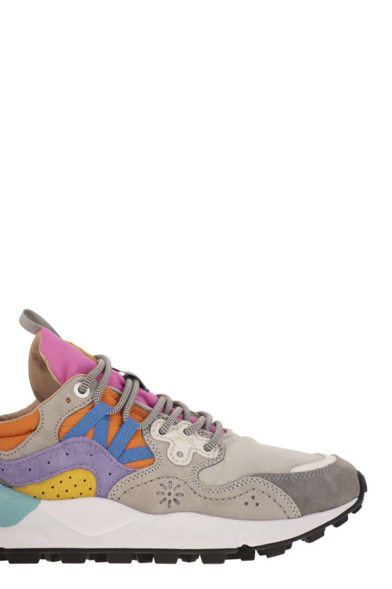 Flower Mountain Yamano 3 - Sneakers aus Wildleder und Funktionsgewebe