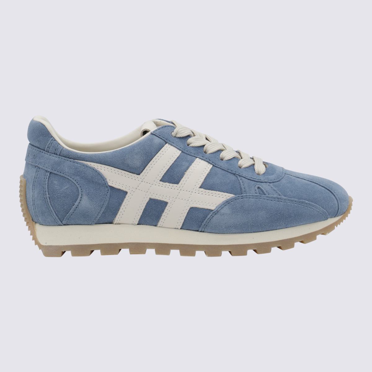 Blaue Hogan-Sneaker