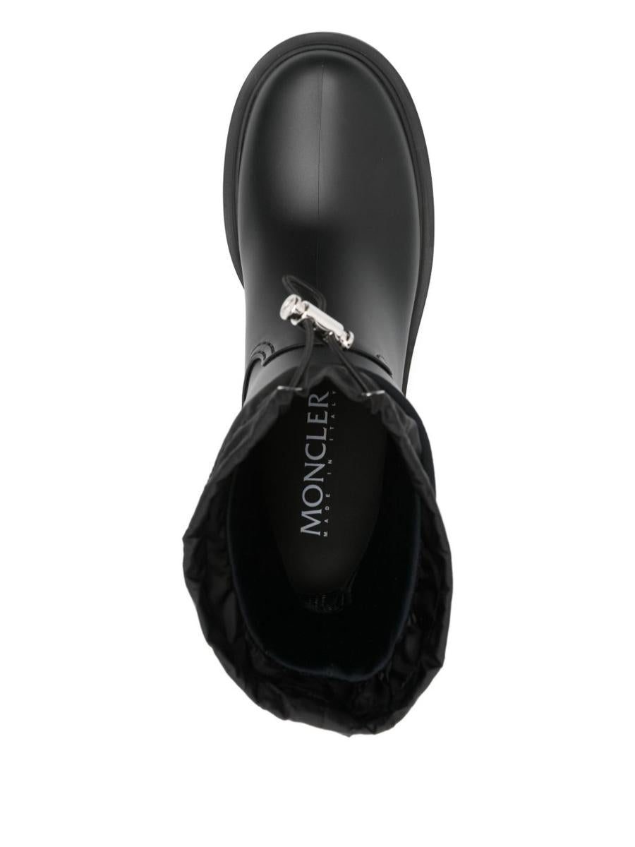 Moncler – Schwarze „Kickstream“-Gummistiefel