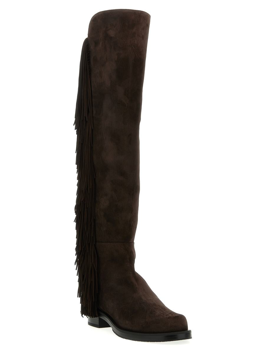 Stuart Weitzman „5050 Bold Fringe“-Stiefel