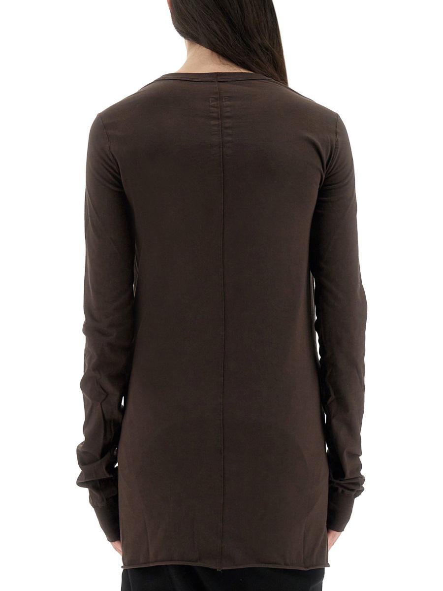 Rick Owens Hemd "Concordians Slashed Level Ls T"