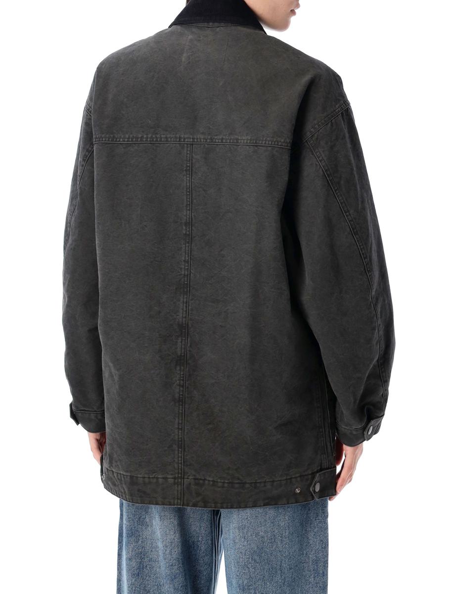 Isabel Marant Étoile Kimelia beschichtete Baumwolljacke