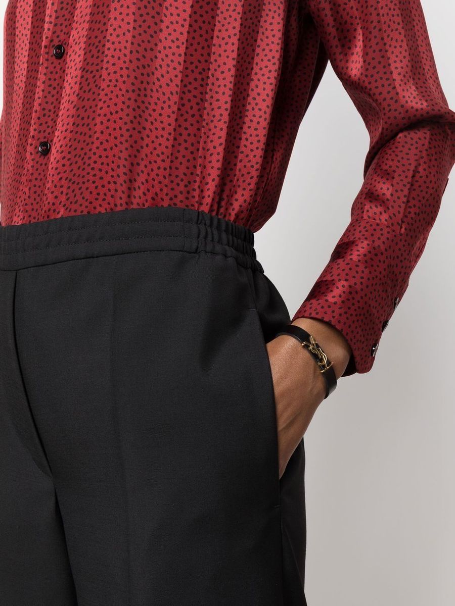 Saint Laurent Bracciale „Cassandre“ in Pelle