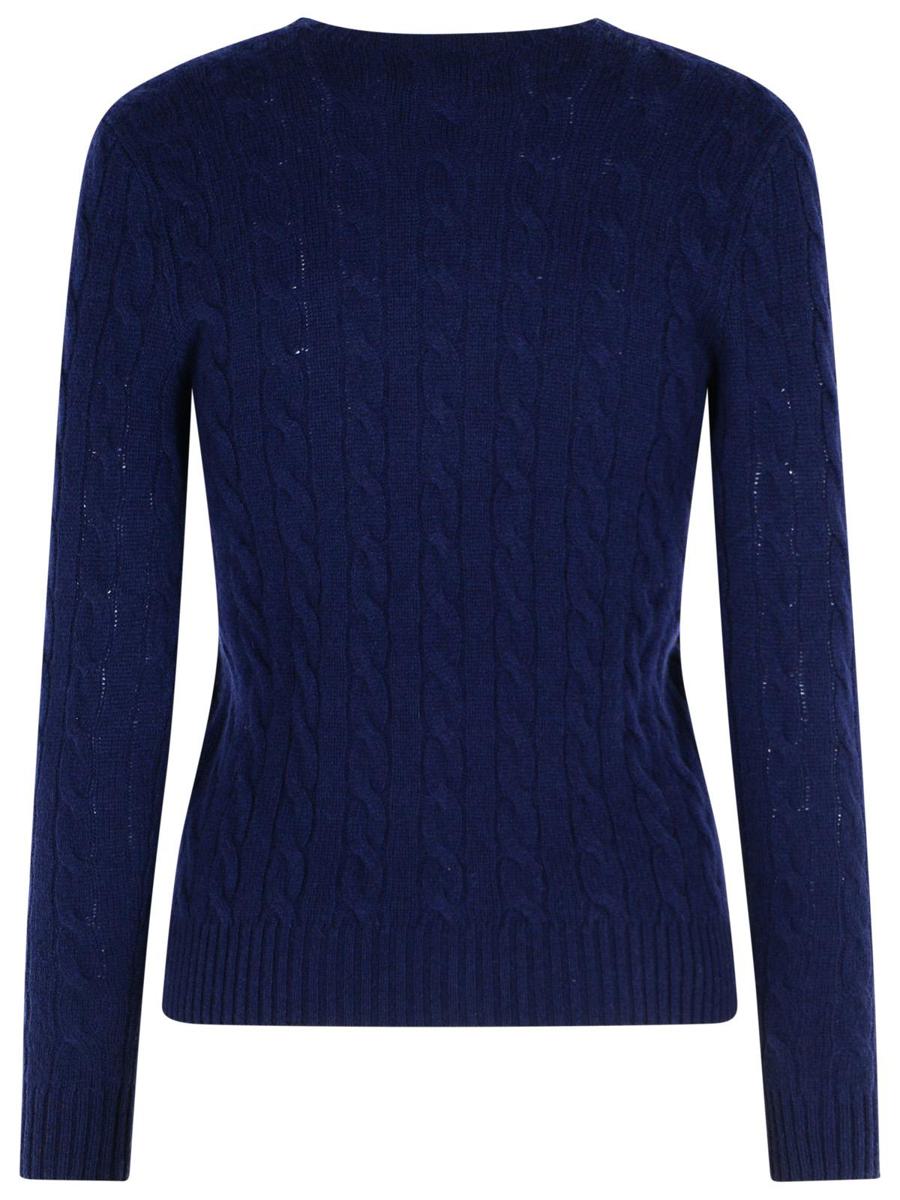 Polo Ralph Lauren – Pullover aus Kaschmirmischung in Marineblau