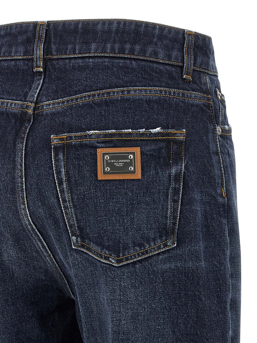Dolce & Gabbana Jeans mit Logo-Etikett