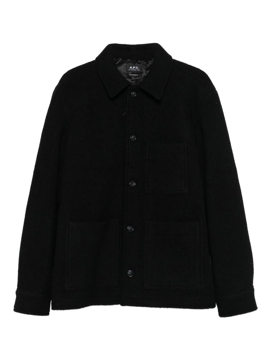 APC Veste Emile Logo Kleidung