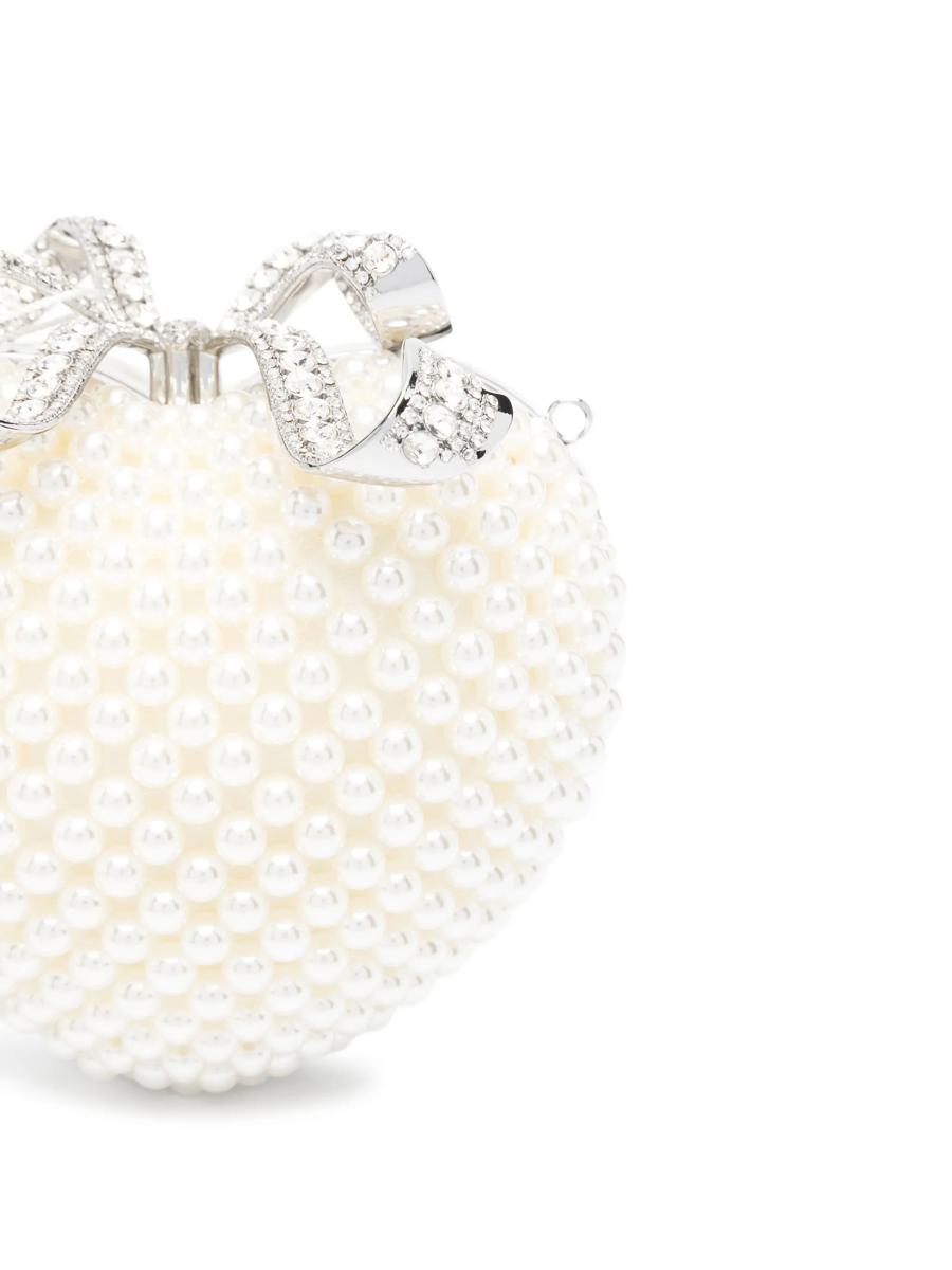 Self-Portrait – Clutch mit Perlenherz