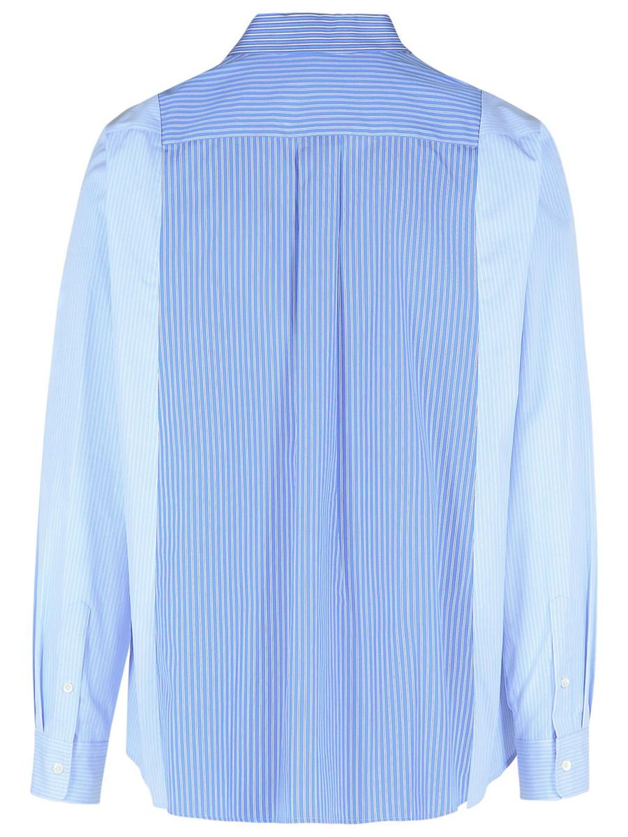 Hellblaues Baumwollhemd von Sacai