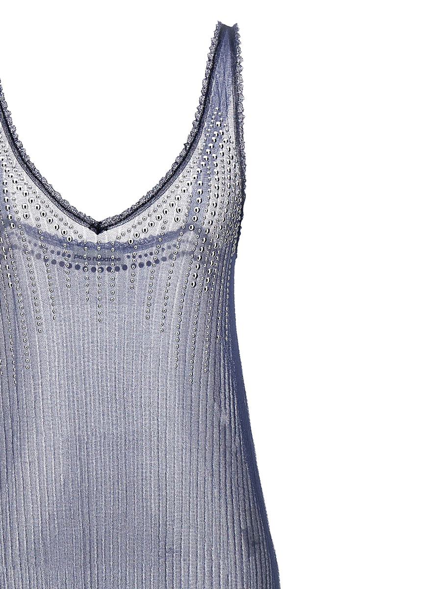 Rabanne – Netzkleid mit Nieten