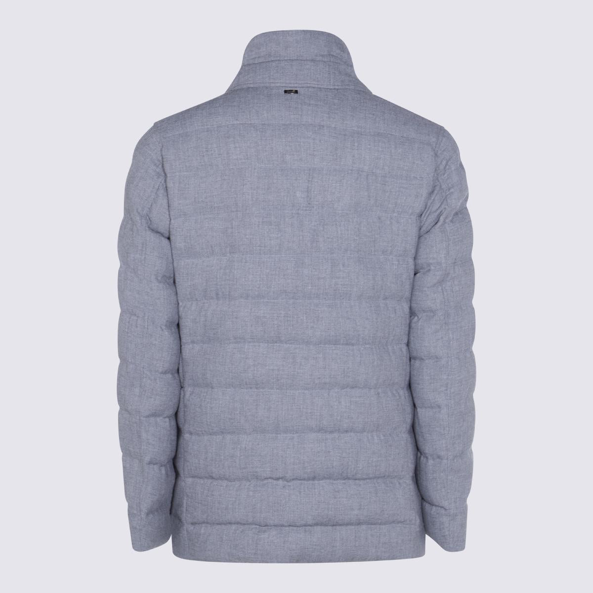 Graue Daunenjacke von Herno
