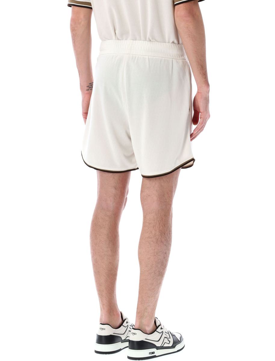 Fendi Jacquard-Fußballshorts