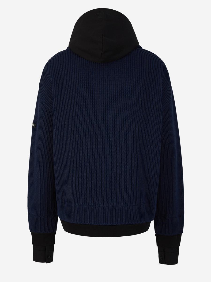 Balenciaga Sweatshirt mit Reißverschluss und Kapuze