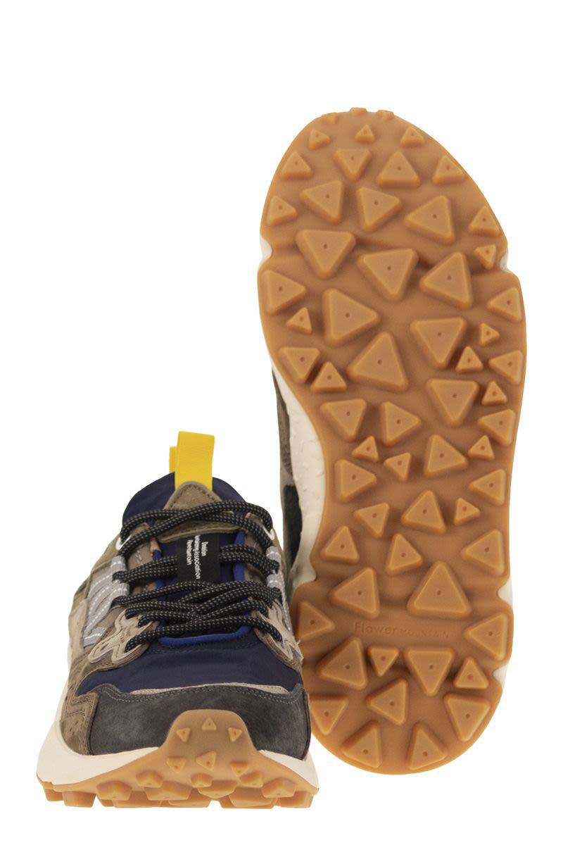 Flower Mountain Yamano 3 - Sneakers aus Wildleder und Funktionsgewebe