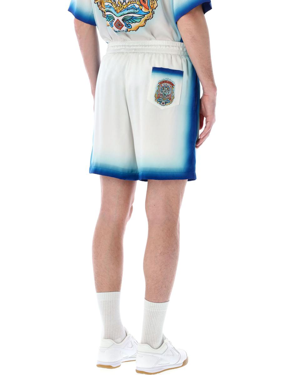 Casablanca Casa Way Skate-Seidenshorts