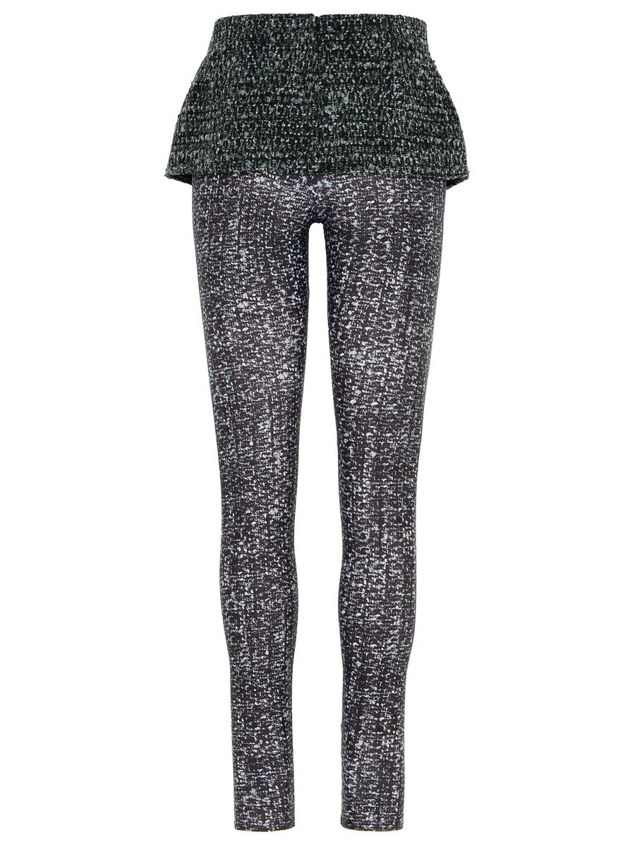 Diesel – Zweifarbige Leggings aus Polyestermischung