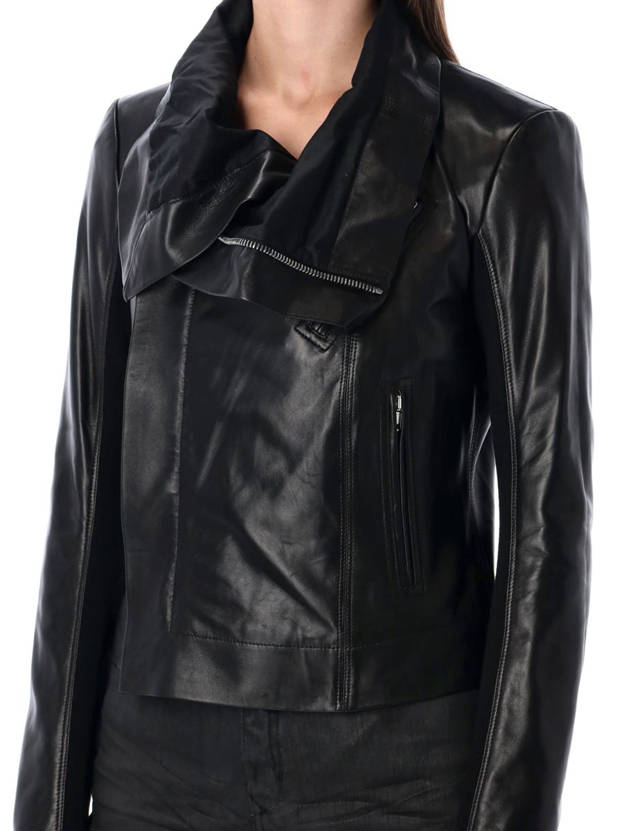 Rick Owens Lammlederjacke