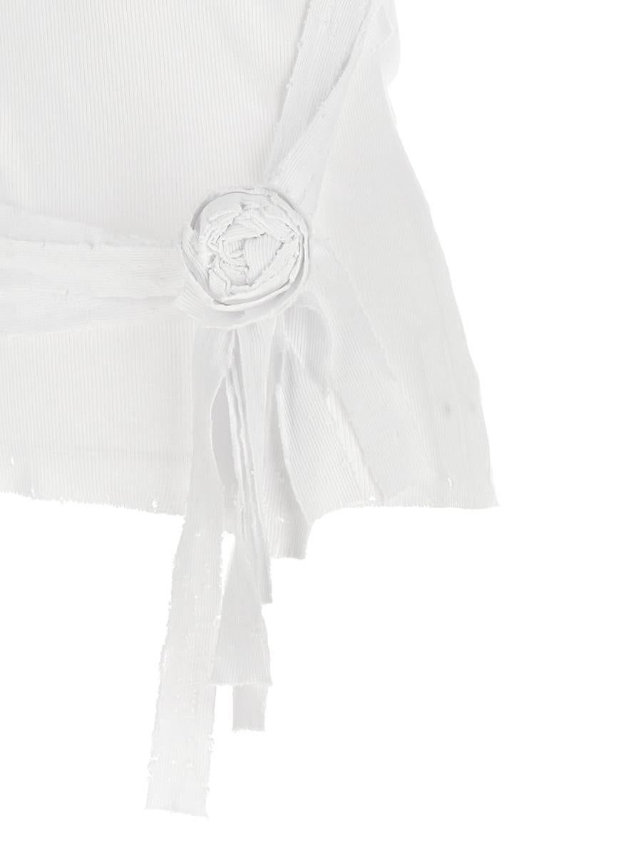 Coperni „Distressed Rose Rib“-Tanktop