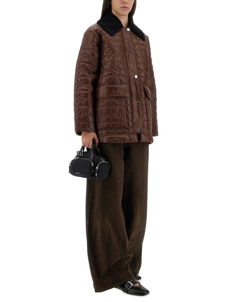Ganni – Gesteppte Midijacke