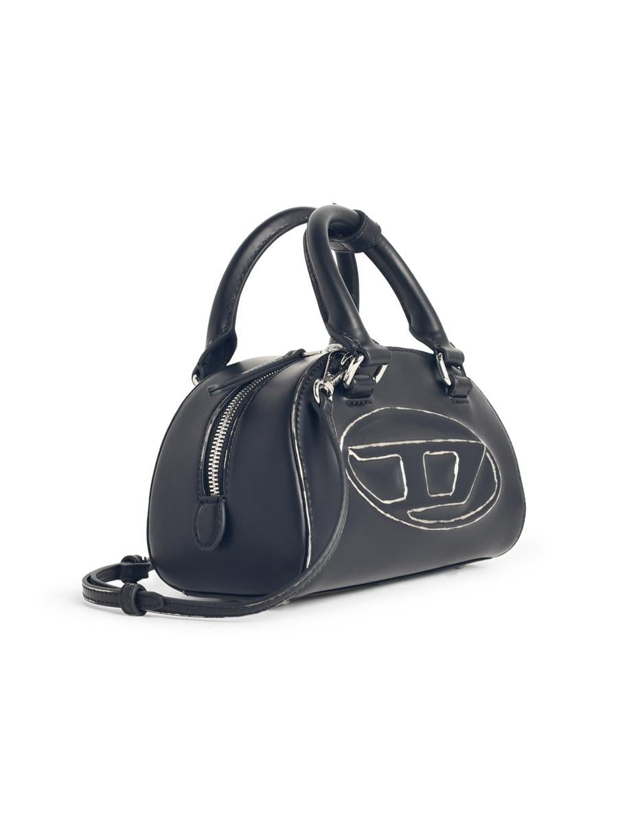 Diesel – 1Dr Dome – Schwarze Ledertasche