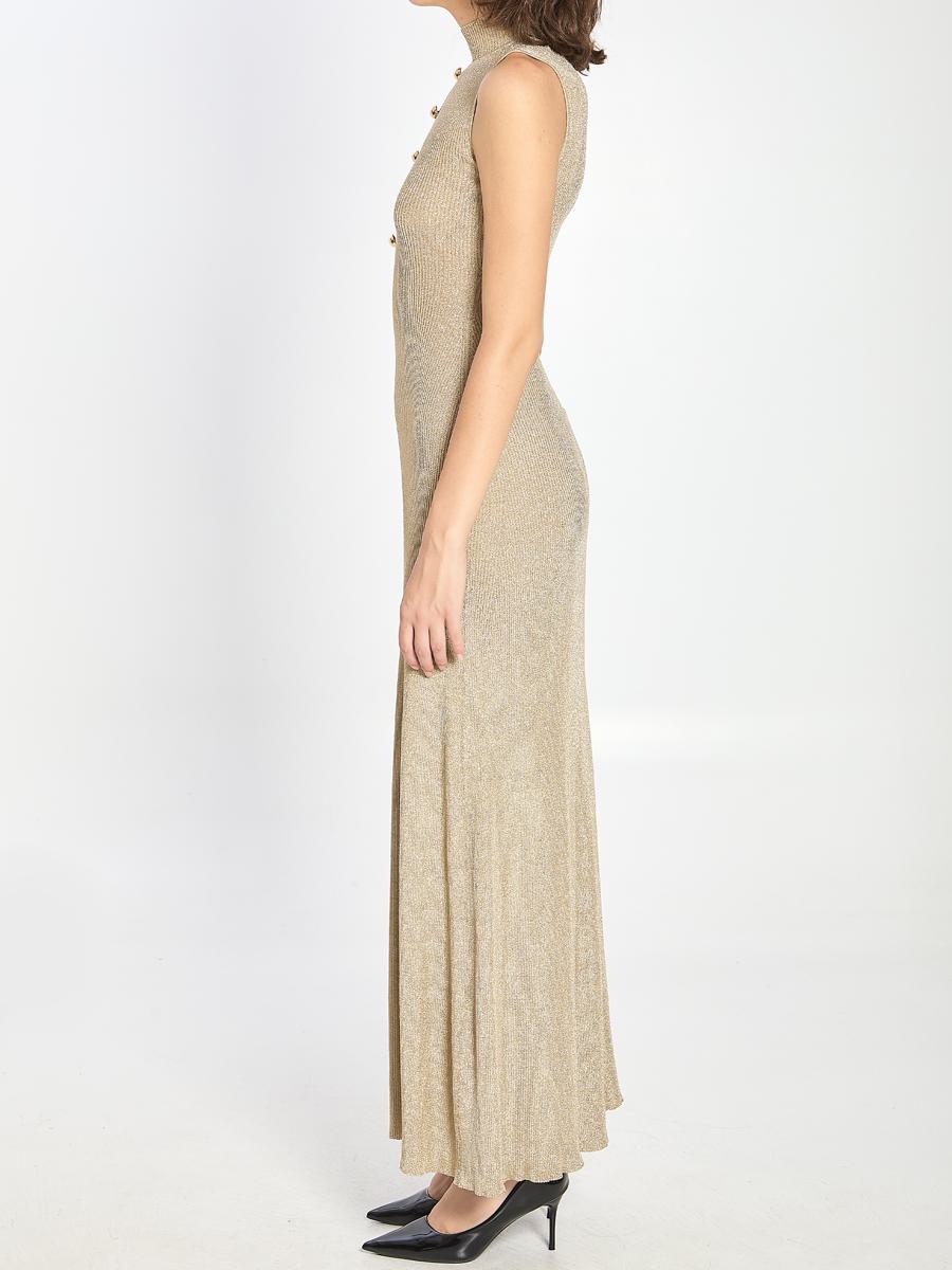Goldenes Maxikleid