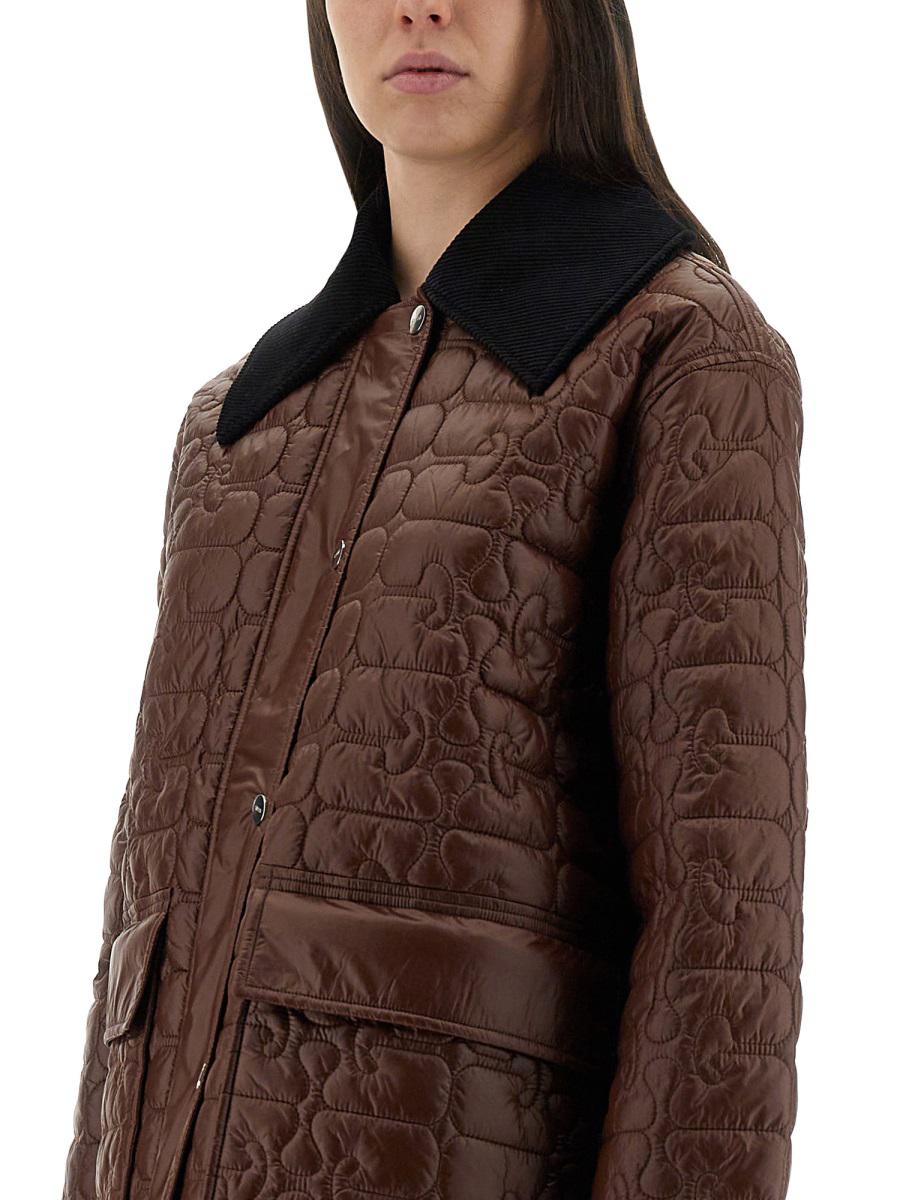 Ganni – Gesteppte Midijacke