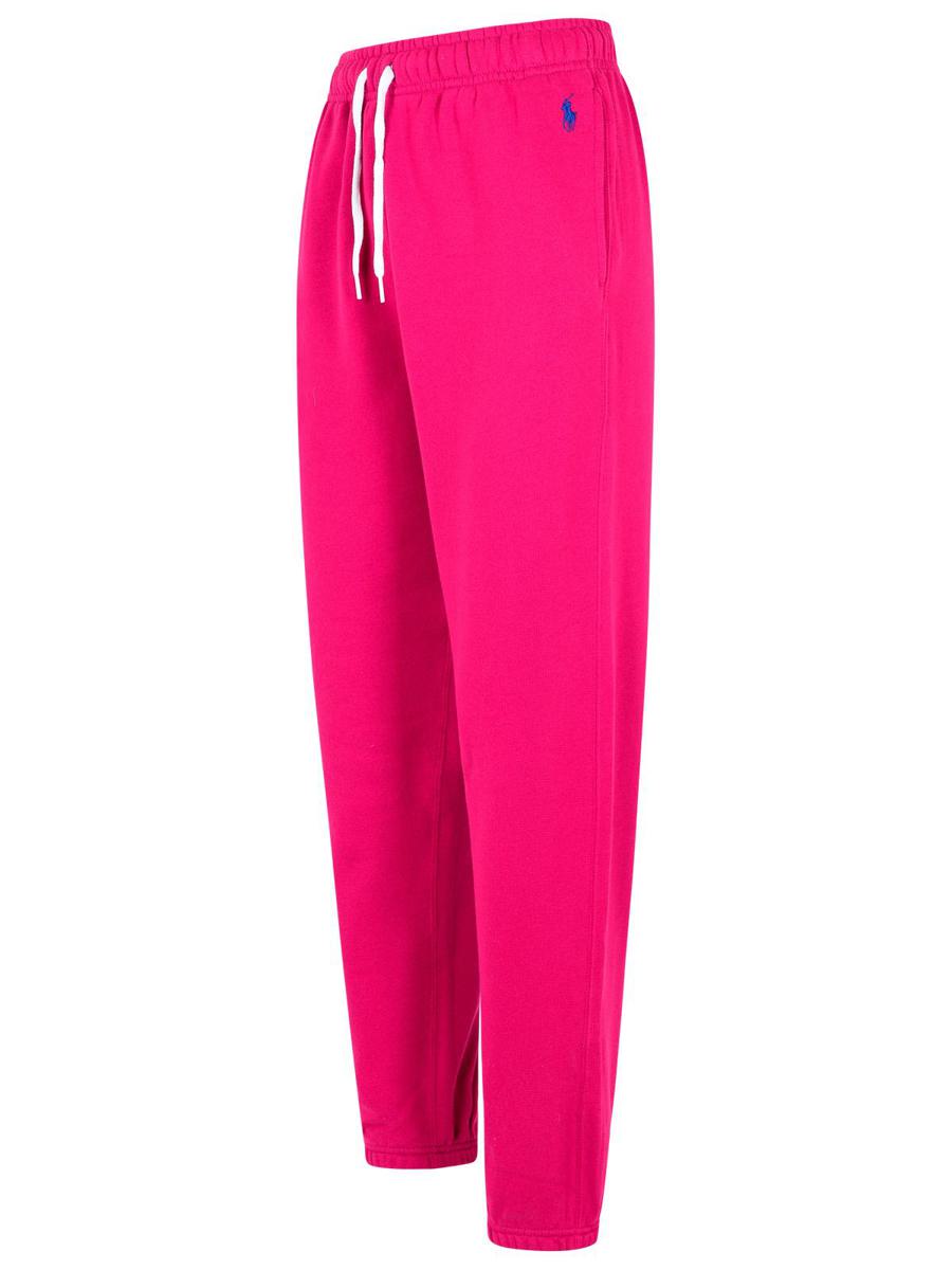 Polo Ralph Lauren – Jogginghose aus Baumwolle in Fuchsie