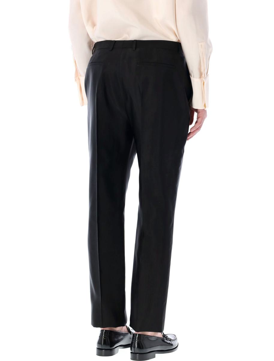 Saint Laurent Hose mit hoher Taille