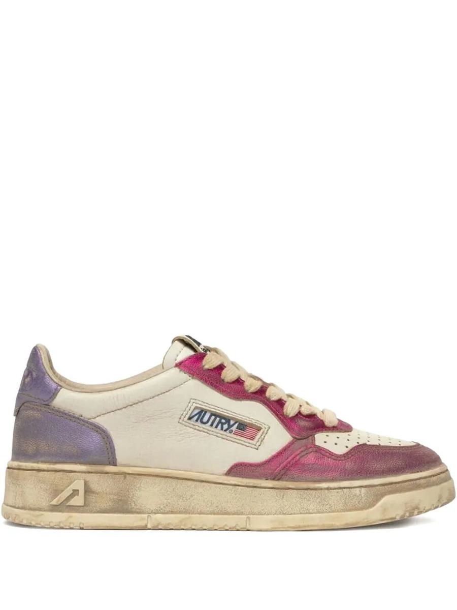 Autry „Sup Vintage Low“ Wildleder-Sneakers