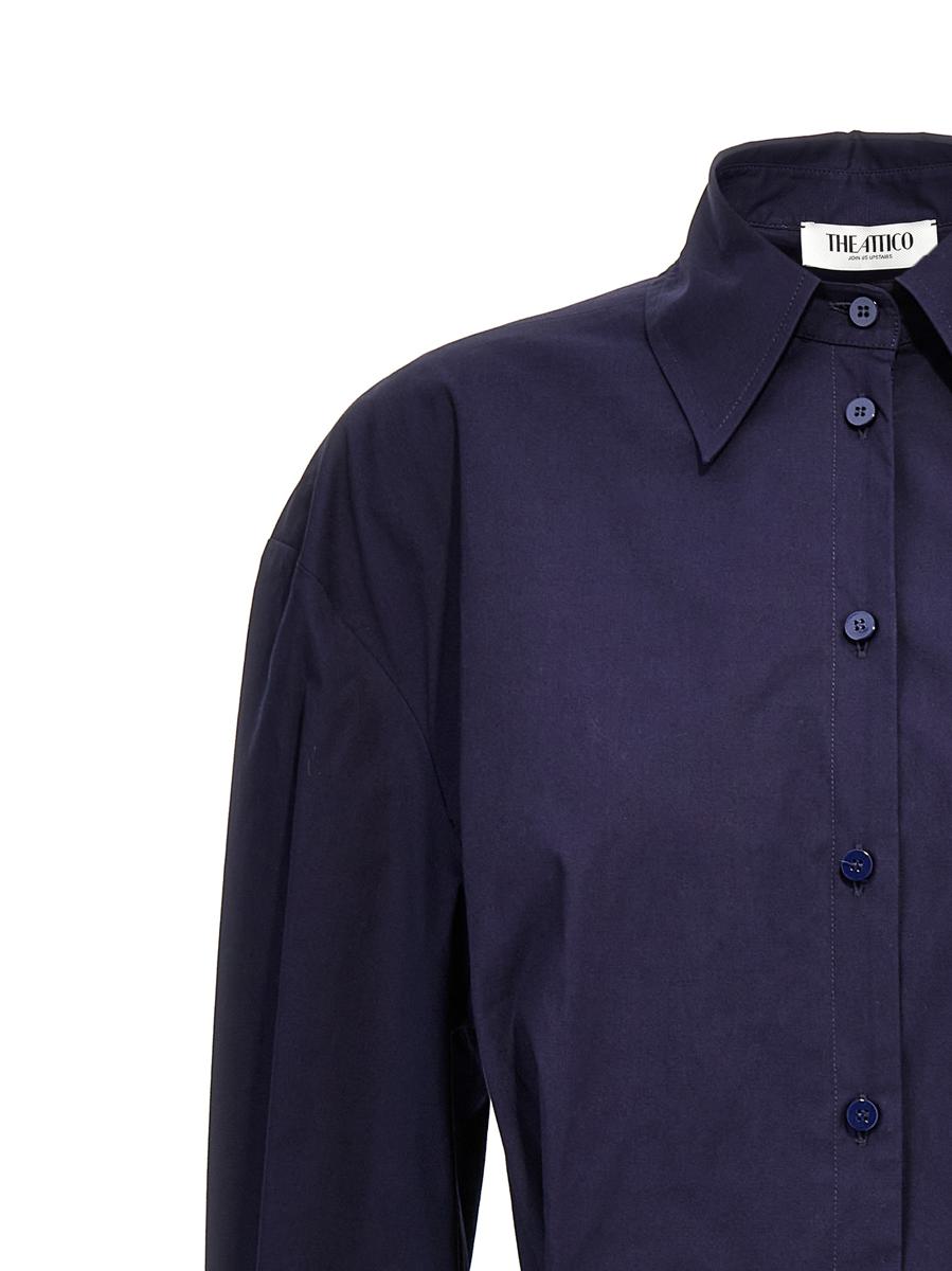 Das Attico Mini Chemisier Kleid