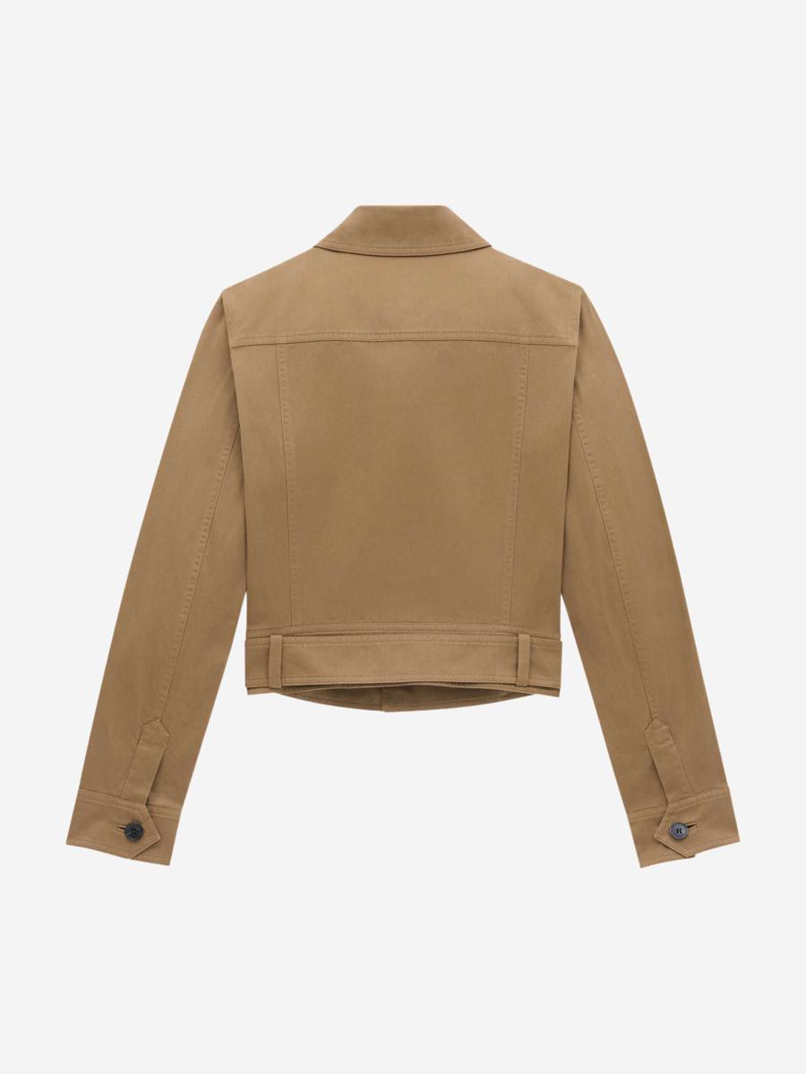 Saint Laurent Kurze Jeansjacke